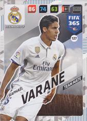 Varane Raphaël 17-18 Panini Adrenalyn XL FIFA 365 #127