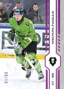 Zvagulis Kristers 2025 Tipsport ELH Play Off Purple #447