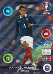 Varane Raphaël 2016 Panini Adrenalyn XL EURO Defensive Rock #133