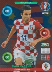 Srna Darijo 2016 Panini Adrenalyn XL EURO Top Joueur #138