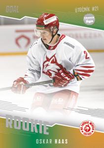 Haas Oskar 22-23 GOAL Cards Chance liga Rookie #RO-15