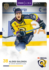Salonen Aleksi 25-26 GOAL Cards Maxa liga #ZLI-03 Salonen Aleksi 25-26 GOAL Cards Maxa liga #ZLI-03