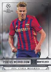 Wernbloom Pontus 16-17 Topps UEFA CL Showcase #150