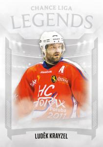 Krayzel Luděk 22-23 GOAL Cards Chance liga Legends #LL-16