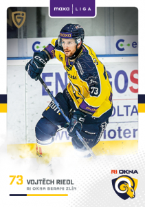 Riedl Vojtěch 25-26 GOAL Cards Maxa liga #ZLI-04 Riedl Vojtěch 25-26 GOAL Cards Maxa liga #ZLI-04