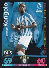 Kangolo Terence 18-19 Topps Match Attax PL #170