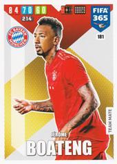 Boateng Jérôme 19-20 Panini Adrenalyn XL FIFA 365 #181