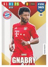 Gnabry Serge 19-20 Panini Adrenalyn XL FIFA 365 #186