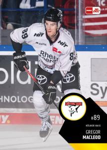 MacLeod Gregor 23-24 Playercards DEL #196