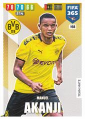 Akanji Manuel 19-20 Panini Adrenalyn XL FIFA 365 #198