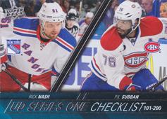 Nash Subban 15-16 Upper Deck Checklist #200