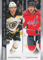 Pastrňák Ovechkin 20-21 Upper Deck Checklist #200