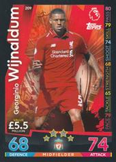 Wijnaldum Georginio 18-19 Topps Match Attax PL #209