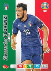 Florenzi Alessandro 2020 Panini Adrenalyn XL EURO #213