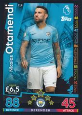 Otamendi Nicolás 18-19 Topps Match Attax PL #219