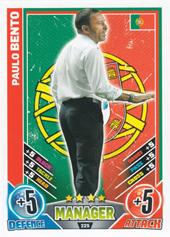 Bento Paulo 2012 Topps Match Attax England Managers #225