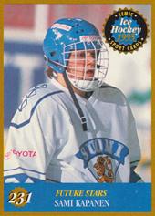 Kapanen Sami 1995 Semic Future Stars #231