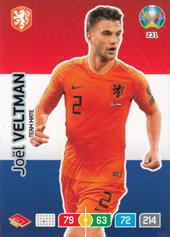 Veltman Joël 2020 Panini Adrenalyn XL EURO #231