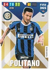 Politano Matteo 19-20 Panini Adrenalyn XL FIFA 365 #242