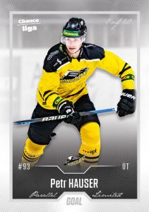 Hauser Petr 22-23 GOAL Cards Chance liga Silver #244