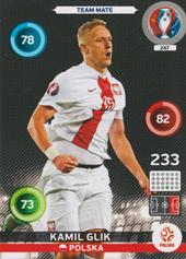 Glik Kamil 2016 Panini Adrenalyn XL EURO #247