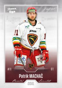 Machač Patrik 22-23 GOAL Cards Chance liga Silver #253