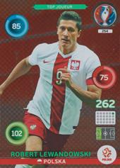Lewandowski Robert 2016 Panini Adrenalyn XL EURO Top Joueur #254