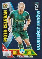 Celeban Piotr 17-18 Panini Adrenalyn XL Ekstraklasa Ulubieńcy Fanów #255