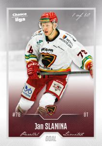 Slanina Jan 22-23 GOAL Cards Chance liga Silver #257