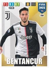 Bentancur Rodrigo 19-20 Panini Adrenalyn XL FIFA 365 #258