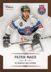 Maier Patrik 18-19 OFS Chance liga #262 Maier Patrik 18-19 OFS Chance liga #262