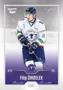 Šindelek Filip 22-23 GOAL Cards Chance liga Silver #263