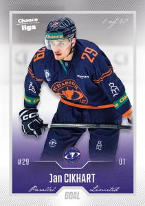 Cikhart Jan 22-23 GOAL Cards Chance liga Silver #269