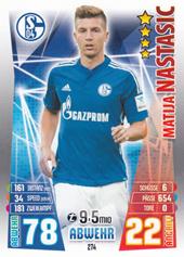 Nastasić Matija 15-16 Topps Match Attax BL #274
