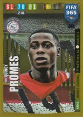 Promes Quincy 19-20 Panini Adrenalyn XL FIFA 365 Impact Signing #283