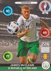 McClean James 2016 Panini Adrenalyn XL EURO #288