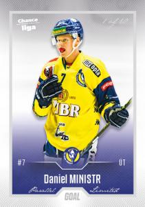 Ministr Daniel 22-23 GOAL Cards Chance liga Silver #293