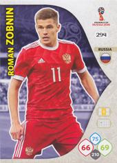 Zobnin Roman 2018 Panini Adrenalyn XL World Cup #294