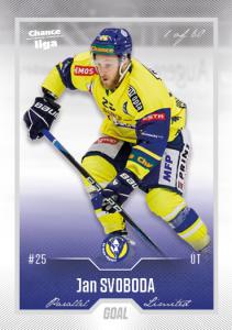 Svoboda Jan 22-23 GOAL Cards Chance liga Silver #298