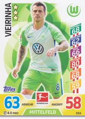 Vieirinha 17-18 Topps Match Attax BL #316