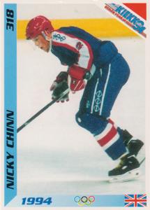 Chinn Nicky 1994 Finnish Jää Kiekko #318