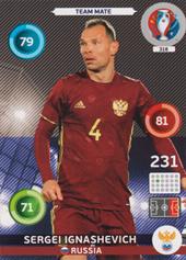 Ignashevich Sergei 2016 Panini Adrenalyn XL EURO #318