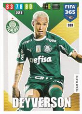 Deyverson 19-20 Panini Adrenalyn XL FIFA 365 #333