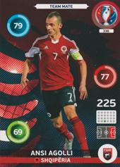 Agolli Ansi 2016 Panini Adrenalyn XL EURO Goal Machine #336