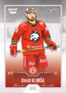 Klimša David 22-23 GOAL Cards Chance liga Silver #338