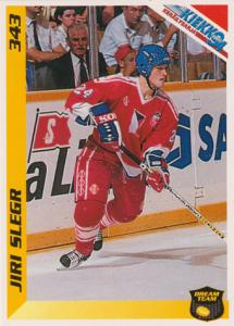 Šlégr Jiří 1994 Finnish Jää Kiekko Dream Team #343