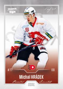 Hrádek Michal 22-23 GOAL Cards Chance liga Silver #344