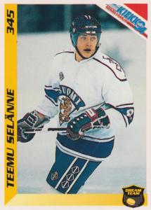 Selänne Teemu 1994 Finnish Jää Kiekko Dream Team #345