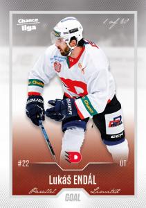 Endál Lukáš 22-23 GOAL Cards Chance liga Silver #354