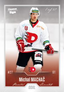 Machač Michal 22-23 GOAL Cards Chance liga Silver #355